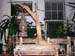 Antique lantern holder 3